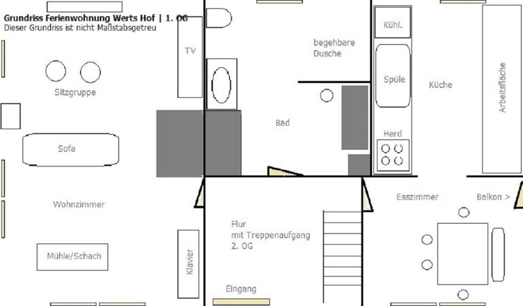 Rauschenberg Werts Hof Ferienwohnenヴィラ 部屋 写真